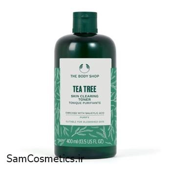 تونر تی تری بادی شاپ | The Body Shop مناسب پوست های لک دار حجم 400 میل