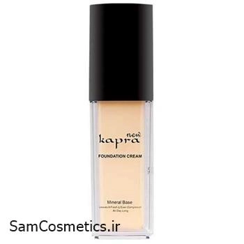 کرم پودر شیشه ای مینرال کاپرا نیو | Kapra New شماره 407 حجم 30 میل