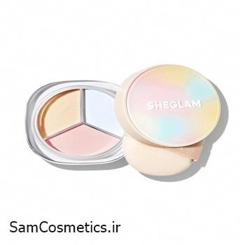 پودر فیکس 3 رنگ شیگلم | SHEGLAM مدل Correcting
