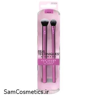 ست براش آرایش چشم 2 عددی ریل تکنیک | Real Techniques مدل Shadow 2 PCS