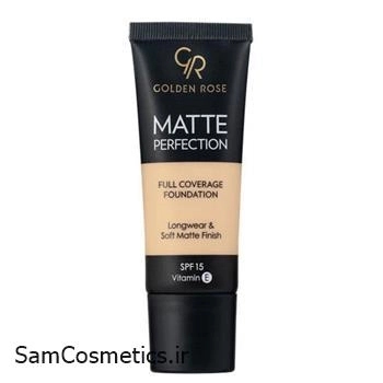 کرم پودر مات گلدن رز | Golden Rose Matte Perfection | کد W2