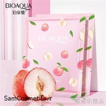 ماسک ورقه ای آبرسان هلو بیوآکوا Bioaqua
