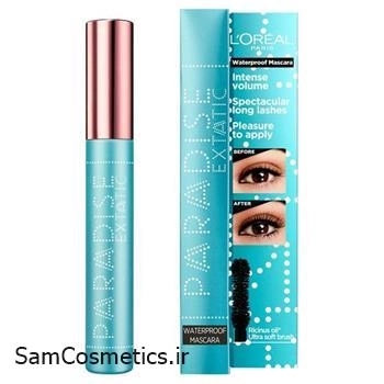 ریمل ضد آب لورآل پاریس مدل Voluminous Paradise | حجم‌دهنده و بلندکننده مژه