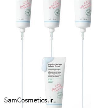 کرم آرام‌ بخش و آبرسان AXIS-Y مدل Heartleaf My Type حجم 60 میل | AXIS-Y Calming Cream