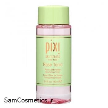 تونر صورتی گل رز پیکسی حجم 100 میل | Pixi Rose Tonic | آبرسان و تسکین‌دهنده پوست