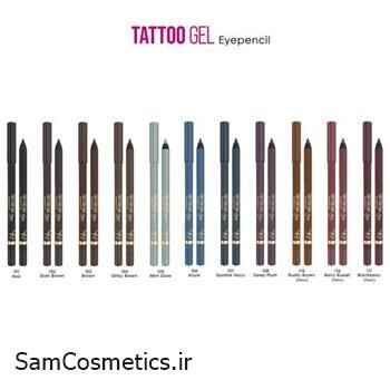 مداد چشم ژله ای گلدن رز | Golden Rose مدل Tattoo Gel شماره 117 (Blackberry)